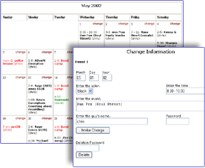 Booking Calendar